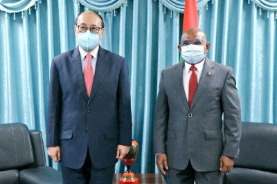 ދަތުރު ނިންމަވާލެއްވުމަށްފަހު އިންޑިއާގެ ފޮރިން ސެކްރެޓަރީ ފުރާވަޑައިގެންފި