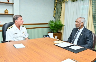 އެމެރިކާގެ އިންޑޯ ޕެސިފިކް ކޮމާންޑްގެ ކޮމާންޑަރު ރާއްޖޭގައި