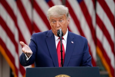 އިންތިހާބަށް ފަހު ބޭއްވި ފުރަތަމަ ޕްރެސް ކޮންފަރެންސްގައި ވެސް ޓްރަމްޕް ބަލި ގަބޫލު ނުކުރެއްވި