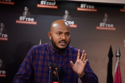 ޕީއެންސީގެ ނައިބު ރައީސް ޝުޖާއު މާދަމާ ޕޮލިހަށް ހާޒިރުކުރަނީ