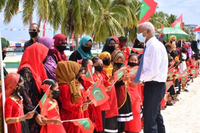 ރައީސަށް މަރުހަބާ ކިޔަން ދަރިވަރުން ނެރެން އަންގާފައެއް ނުވާނެ: ސަރުކާރު