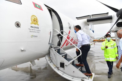 ނައިބު ރައީސް ދެކުނުގެ ދެ ސިޓީއަށް ފުރާވަޑައިގެންފި