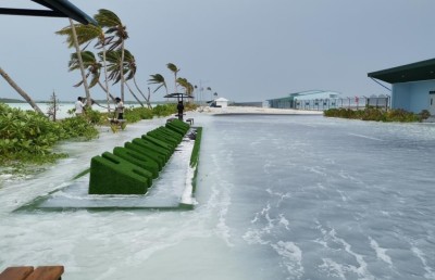 އުތުރަށް ވަރަށް ގަދަ؛ ހޯރަފުށީ އެއާޕޯޓަށް ރާޅު އަރާތީ ދަތުރުތައް ހުއްޓިއްޖެ