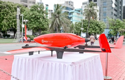 ހަ މަސްތެރޭ ޑްރޯނުން ބޭސް އުފުލަން ފަށަނީ