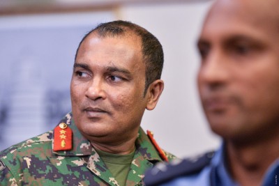 ޗީފް އޮފް ޑިފެންސް ފޯސް ޝަމާލް ކޮވިޑަށް ޕޮޒިޓިވްވެއްޖެ
