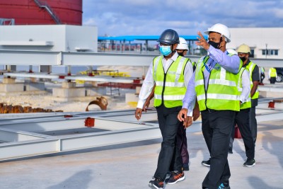 ވީއައިއޭ ތަރައްގީގެ މަޝްރޫއު ކުރިއަށްދާގޮތް ރައީސް ބައްލަވާލައްވައިފި