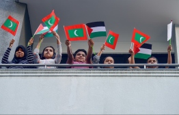 ފަލަސްތީނަށްޓަކައި ދިވެހިން އެއްބައެއްގެ ގޮތުގައި!