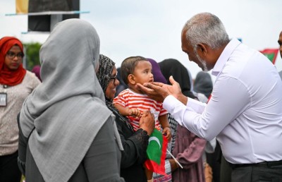 ގިރާވަރު ފަޅުން ލިބުނު ގޯތި ގުޅިފަޅަށް ބަދަލުކުރުމުގެ ފުރުސަތު އެބައޮތް: ރައީސް