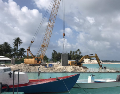 އިސްދޫ ބަނދަރު މަޝްރޫއުގެ 50 ޕަސެންޓް ނިމިއްޖެ