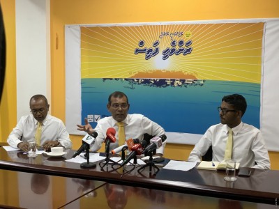 ކެމްޕެއިންކުރުމުގައި އިދިކޮޅަށް ނުލިބޭ ފުރަސަތެއް ބޭނުން ނުކުރާނަން: ނަޝީދު