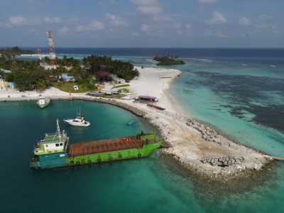 ގުރައިދޫން 1200 ޓަނުގެ ކުނި ނަގައިފި