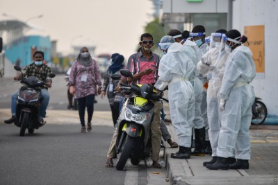 މާލެއިން 120 މީހުންނާ އެކު ޖުމްލަ 129 މީހަކު ކޮވިޑަށް ޕޮޒިޓިވް ވެއްޖެ