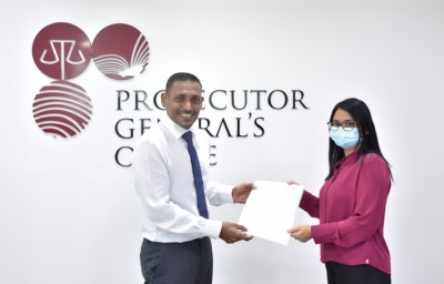 އެސިސްޓެންޓް ޕްރޮސިކިއުޓާ ޖެނެރަލްގެ މަގާމަށް ފެޒްލީން