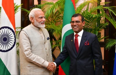 ގުޅުން ގޯސްވެފައިވާތީ ދިވެހިންގެ ފަރާތުން ނަޝީދު، އިންޑިއާގައި މައާފަށް އެދިވަޑައިގެންފި