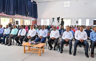 ކުޑަހުވަދޫ އާބަން ސެންޓަރެއްގެ ގޮތުގައި ތަރައްގީކޮށް، ވިޔަފާރި ބަނދަރެއް ހަދައިދޭނަން: ރައީސް