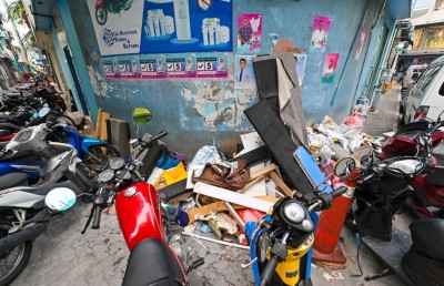 ރޯދައަށް ގެ ސާފުކުރިއިރު، މާލެ ގޮނޑުވެއްޖެ