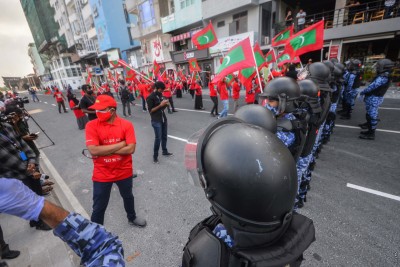 މުޒާހަރާ އިން ހައްޔަރުކުރި 39 މީހުން ކޮވިޑް ސާމްޕަލް ދޭން ދެކޮޅު ހަދައިފި
