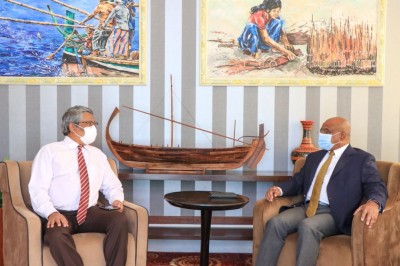 ރަސްމީ ދަތުރެއްގައި ފޮރިން މިނިސްޓަރު އިންޑިއާއަށް