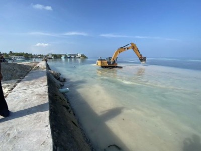 ހިންމަފުށީ ބަނދަރުގެ ދެވަނަ ފިޔަވަހީގެ މަސައްކަތް ފަށައިފި