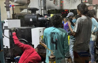 ވައިކަރަދުއަށް އާ ޖަނަރޭޓަރެއް ގެންގޮސް މުޅި ރަށަށް ކަރަންޓު ދޭން ފަށައިފި