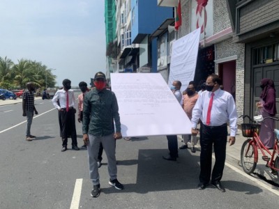 އިންޑިއާއާއެކު ހެދި އެއްބަސްވުންތައް ހާމަ ކުރަން ގޮވާލައި ރައީސަށް "ބޮޑު" ސިޓީއެއް