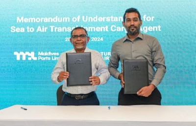 އެމްޕީއެލްގެ 'ސީ ޓު އެއާ' ހިދުމަތް ފަށަން ޓާކިޝް އެއާލައިނާއި ސްޓޭޓް ޝިޕިން ކުންފުންޏާ އެކު ސޮއިކޮށްފި