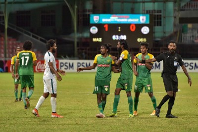 ގްރީން ބަލިކޮށް މާޒިޔާ ހަތް ޕޮއިންޓްގެ ލީޑެއް ނަގައިފި