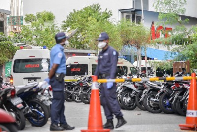 ތޫނު އެއްޗަކުން ފުލުހަކަށް ހަމަލާ ދިން ކަމުގެ ތުހުމަތުވާ މީހަކު ޝަރީއަތް ނިމެންދެން ބަންދަށް