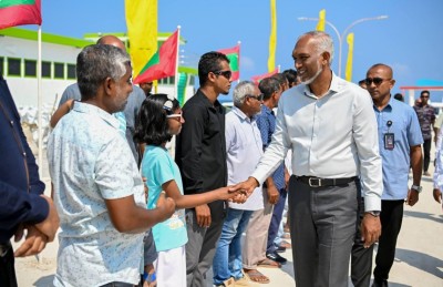 ވެރިކަމާ ހަވާލުވިއިރު ހުއްޓިފައި ހުރި ގިނަ މަޝްރޫއުތައް އަލުން ފެށިއްޖެ: ރައީސް
