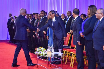 މަޖިލިސް ރައީސް އާއި އުއްތަމަ ފަނޑިޔާރަށް ރަސްމީ ގެކޮޅު ހަމަޖައްސަނީ