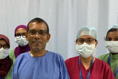 ރައީސް ނަޝީދުގެ ޝުކުރު ރާއްޖޭގެ ސިއްހީ ދާއިރާ އަށް