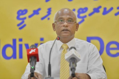 އެމްޑީޕީގެ އެތެރޭގެ އިންތިހާބު ލަސްކުރުމަށް ރައީސް ސޯލިހު އެދިވަޑައިގެންފި