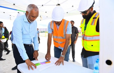 ގިރާވަރުފަޅު، ގުޅިފަޅު އަދި ހުޅުމާލެ 3 ގެ މަސައްކަތް ބައްލަވައި ރައީސް ދެއްވީ ސްޕީޑް އަވަސް ކުރައްވާނެ ކަމުގެ ޔަގީންކަން