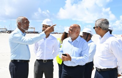 ގިރާވަރުފަޅު، ގުޅިފަޅު އަދި ހުޅުމާލެ 3 ގެ މަސައްކަތް ބައްލަވައި ރައީސް ދެއްވީ ސްޕީޑް އަވަސް ކުރައްވާނެ ކަމުގެ ޔަގީންކަން