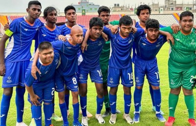 ސްޕެޝަލް އޮލިމްޕިކްސް ފުޓްބޯޅަ؛ ރާއްޖޭގެ ތާރީހީ މޮޅު އިންޑިއާއާ ދެކޮޅަށް