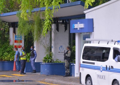 އޭޑީކޭ ފާހާނާއިިން ފެނުނު ފިސްތޯލައަކީ ބޮޑީގާޑެއްގެ އެއްޗެއް