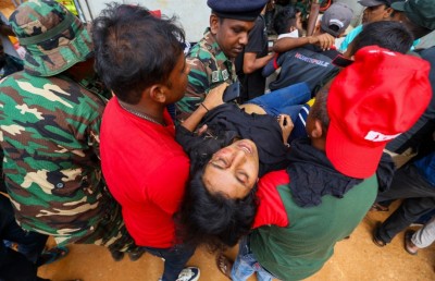 ލަންކާގައި ރޭސިން އެކްސިޑެންޓެއްގައި ހަތް މަރު