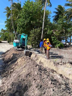 ހެނބަދޫ ފެނުގެ ނިޒާމް ގާއިމްކުރުމުގެ އަމަލީ މަސައްކަތް ފަށައިފި 