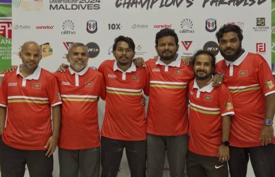 ދުނިޔޭ ޗެމްޕިއަން ޓީމާ ވާދަކޮށް ރާއްޖެއަށް ރިހި މެޑަލް؛ މިއީ ކާމިޔާބީއެއް: ކެރަމް އެސޯސިއޭޝަން