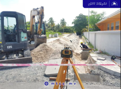 ދުވާފަރު މަގުތަކުގައި ކޭބަލް ޖަންކްޝަން އެޅުމުގެ މަސައްކަތް ފަށައިފި