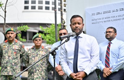 މާލޭގައި ފެންބޮޑުވާ މައްސަލަ ހައްލުކުރުމަށް މަޝްރޫއެއް