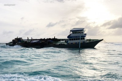 ނޮޅިވަރަންވަރު ނެރު މައްޗަށް ދޯންޏެއް އުރިއްޖެ