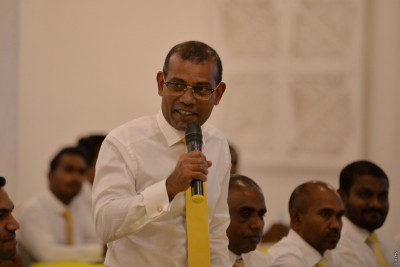 އަންނަ އަހަރު ބަރުލަމާނީގެ ފެންނަ ނުފެންނަ ވޯޓެއް ނެގުމަށް ނަޝީދު ގޮވާލައްވައިފި