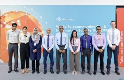 ދިރާގުން ދުނިޔޭގެ ޓެލެކޮމިއުކޭޝަން ދުވަސް ކުލަ ގަދަކޮށް ފާހަގަކޮށްފި