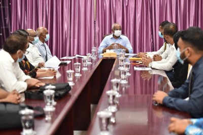 ހޮސްޕިޓަލް ތަރައްގީ ކުރުމުން އަތޮޅުތެރޭ ރައްޔިތުންނަށް ގިނަ ފައިދާތަކެއް ކުރާނެ: ރައީސް