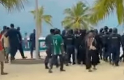 ނަރުދޫގައި މަންމައާ ދަރިން ހަވާލުކުރަން ދެކޮޅު ހަދައި ހަމަނުޖެހުމެއް ހިނގައިފި