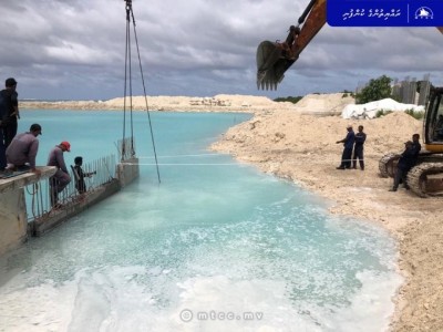ބިލެއްފަހި ބަނދަރު މަޝްރޫއުގެ ދަށުން އެއްގަމު ތޮށިލުމުގެ މަސައްކަތް ފަށައިފި