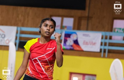 ނަބާހާ، ވިދިވިދިގެން ދެވަނަ އޮލިމްޕިކްސްއިން ޖާގަ ހޯދި ބެޑްމިންޓަންގެ ފުރަތަމަ އެތުލީޓް
