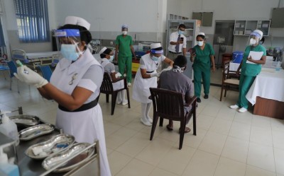 ދުވާލަކަށް އެންމެ ގިނަ އަދަދަކަށް ވެކްސިން ޖަހާ ގައުމަކަށް ސްރީލަންކާ