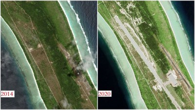 އިންޑިއާއިން މޮރިޝަސްގައި އަޅާކަމަށް ބެލެވޭ އަސްކަރީ ބޭސް އަޅަނީ އެފްކޮންސްއިން: އަލްޖަޒީރާ